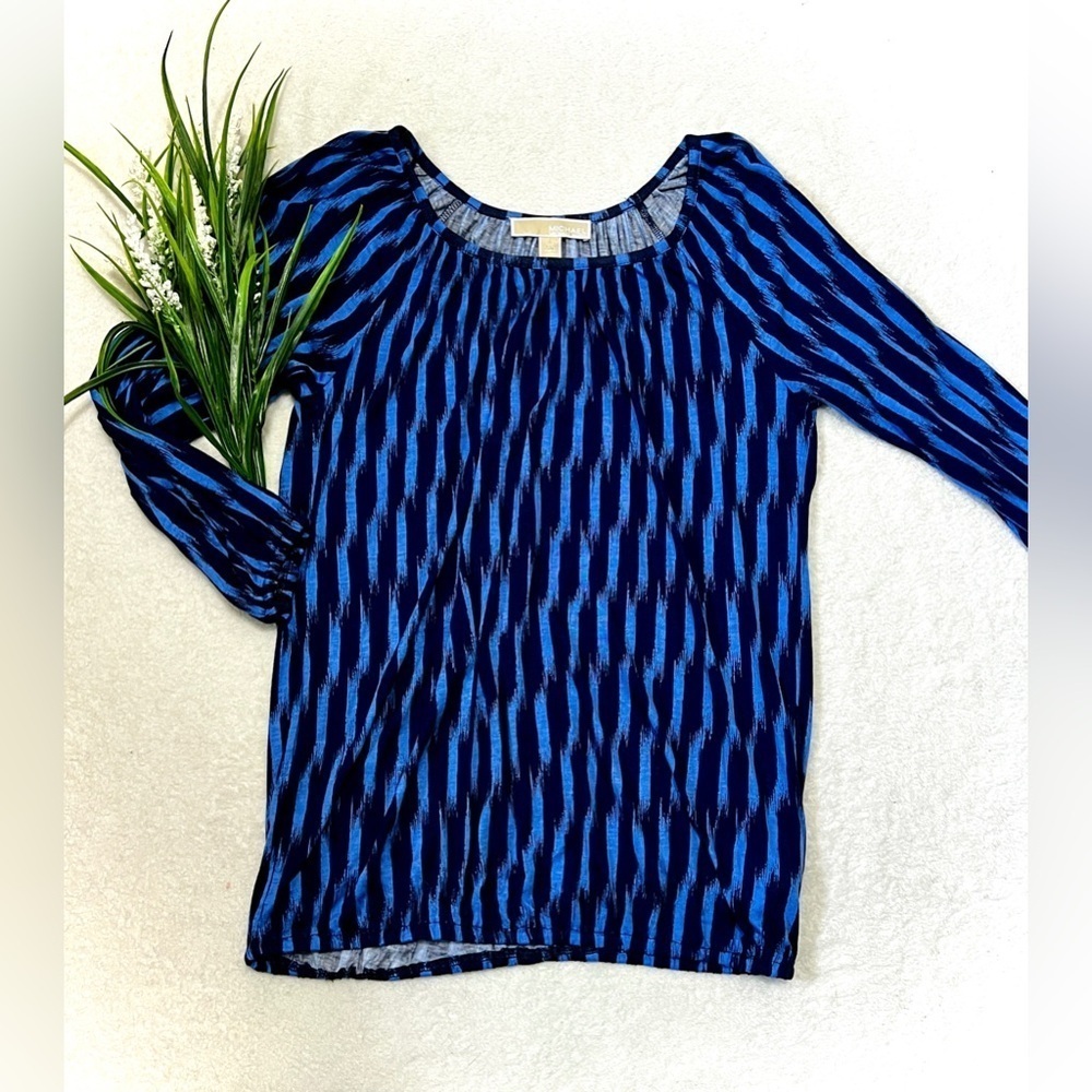 Michael Kors NWT Blue Off Shoulder Blouse - XS